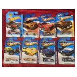 8 Hot Wheels Collector Cars