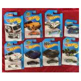 8 Hot Wheels Collector Cars