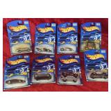8 Hot Wheels Collectible Cars
