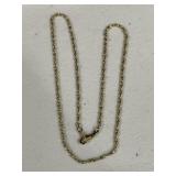 Twisted Rope Necklace