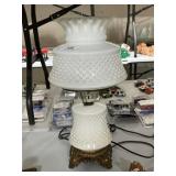Hobnail Hurricane Lamp