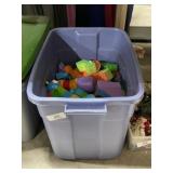 Tote of Vintage Toys