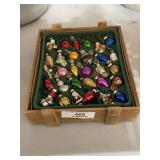 Vintage Glass Miniature Ornaments