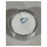 Oval Aquamarine Collectible Gemstone