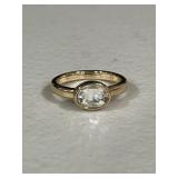 Oval Solitaire Ring