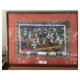 Mexican Original Folk Art Tribal Painting