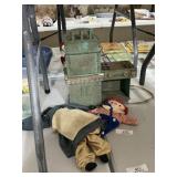 Old Dolls & Toy Oven