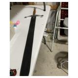 Large Sword & Leather Sheath