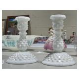 Fenton Candleholders