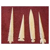 Bone Carved Points