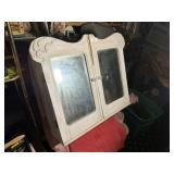 Antique Mirrored Medicine Cabinet