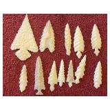 Bone Carved Points