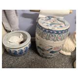 Asian Style Garden Seats & Planters