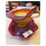 2 Pieces of Art Glass