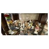 Shelf of Figurines & Misc. Collectibles