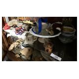 Shelf of Misc. Collectibles