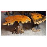 Pair of Beautiful Live Edge Tables