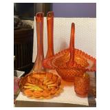 Amberina Fenton Glassware & Misc. Glass