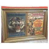 2 Original Barnum & Bailey Circus Posters