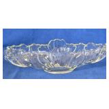 Jeannette Glass Clear Gondola Bowl