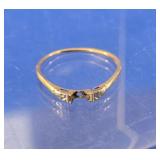 Vintage Gold Ring Mount