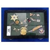 Collection of Military Pins & More