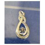 Sterling Silver Infinity Pendant