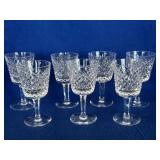 7- Waterford Cordial Glasses