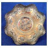 Fenton Carnival Glass 'Dragon & Lotus' Bowl