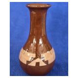 Sioux Pine Ridge Native American Pottery Vase