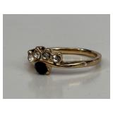 Black Spinel Ring