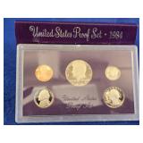 United States 1984 Proof Coin Set
