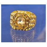 Men's Large Solitaire Ring