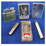 Lot of Miscellaneous Vintage Lighters