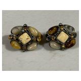 Vintage Gemstone Earrings