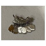 Sterling Silver Charm Pin