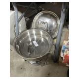 Large Chaffing Dish with Stand & Lid