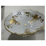 Gold Painted Dish
