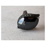 Sterling Silver Large Cocktail Ring