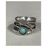 Estate Vintage Turquoise Ring