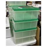 Storage Totes with Lids