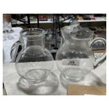 2 Vintage Juice Pitchers