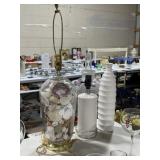 Shell Lamp, Vase & Vanity Lamp