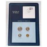 Coins of all Nations Coin & Stamp Set