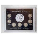 The Legend of The Mercury Dime Set