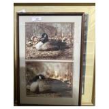 Signed Goose Print