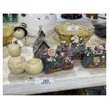 Lot of Christmas Collectibles