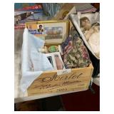 Wine Box & Vintage Items