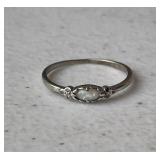 Sterling Silver Opal Ring