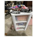 3 Drawer Chest & Silk Scarves